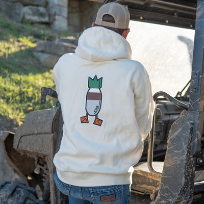 Mallard Logo Script Heavyweight Hoodie