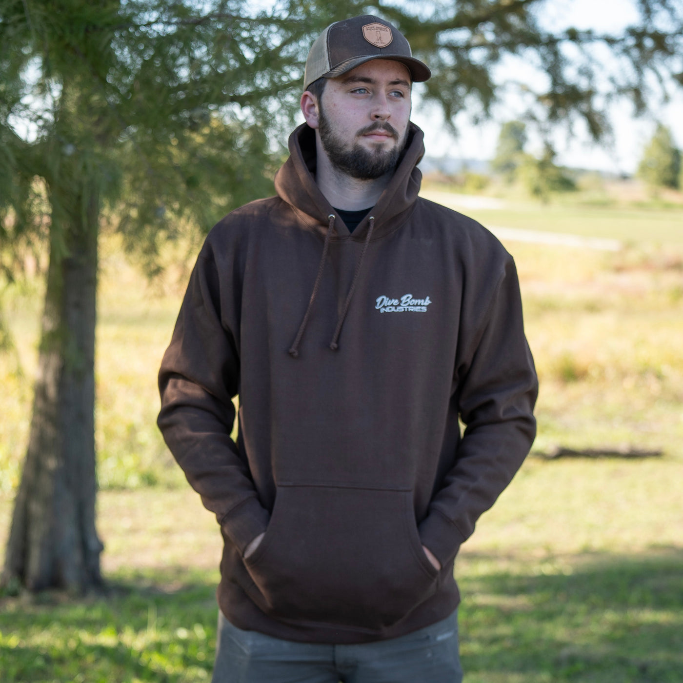 Mallard Logo Script Heavyweight Hoodie