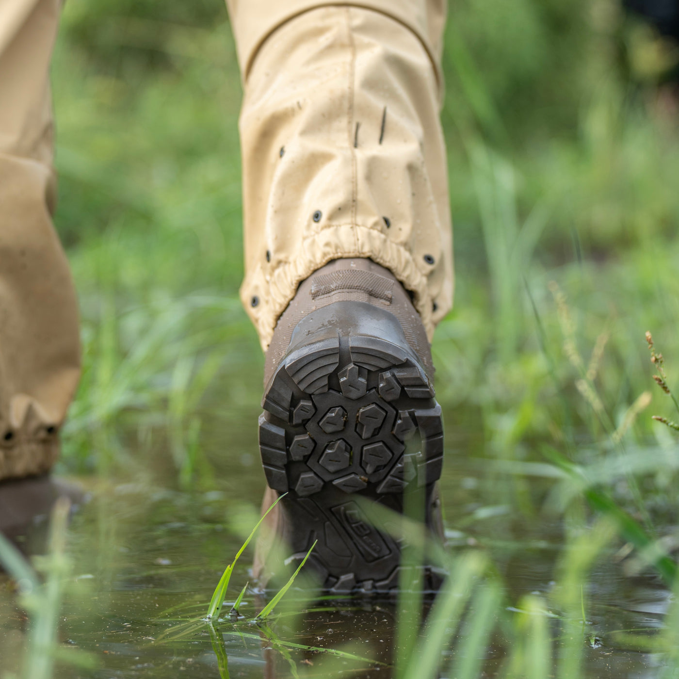 Zip Duck Hunting Waders - Field Tan