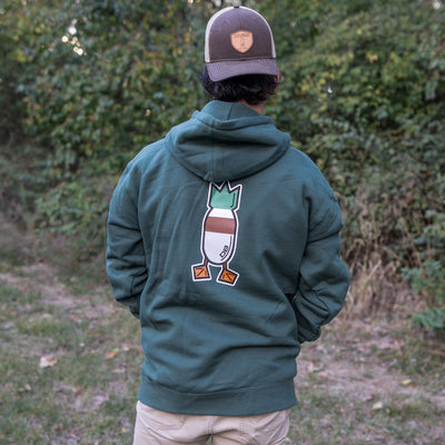 Mallard Logo Script Heavyweight Hoodie