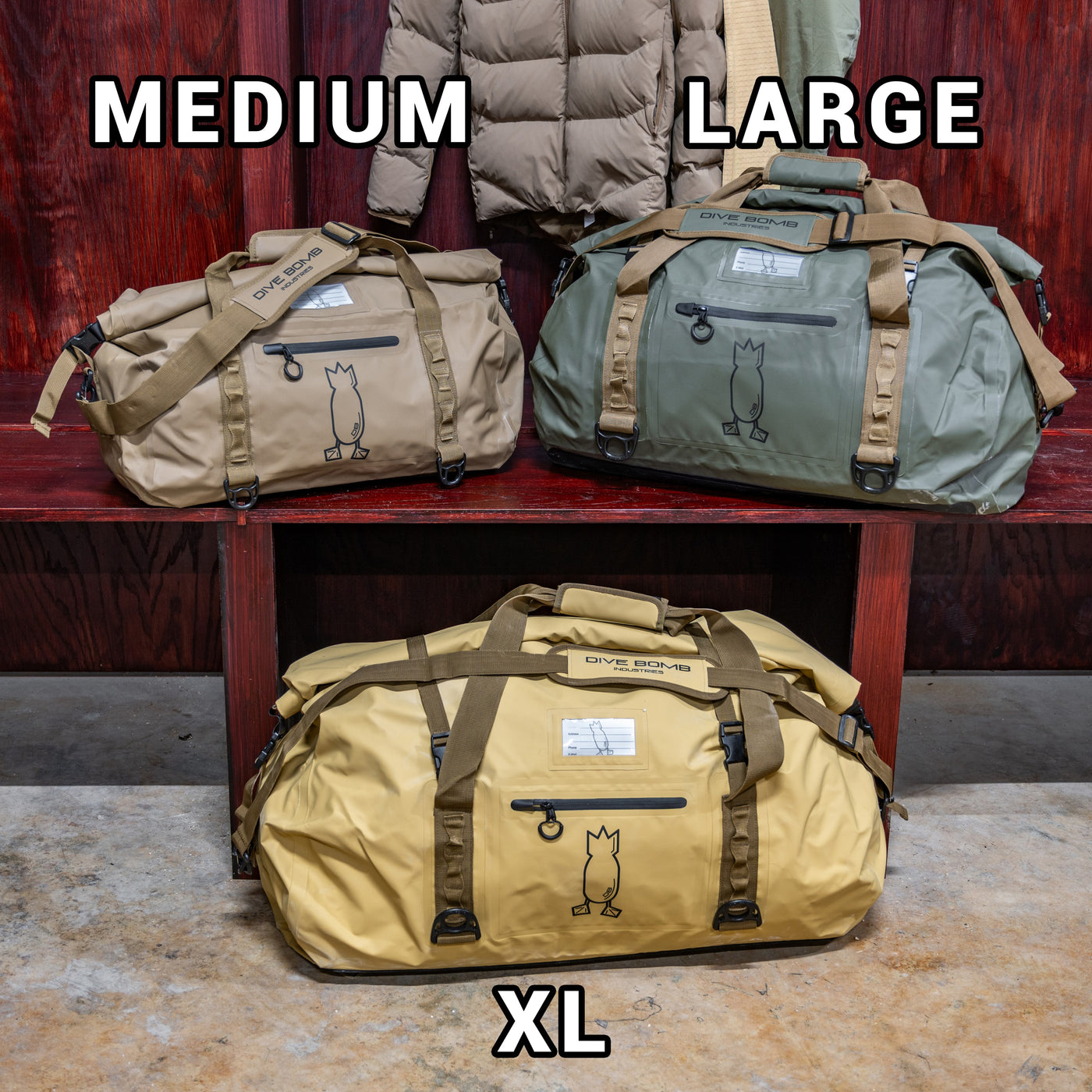 Dry Waterproof Duffel Bag Medium