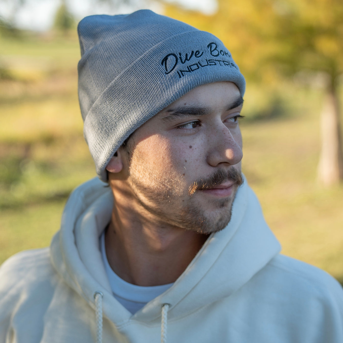 Script Text Comfort Beanie