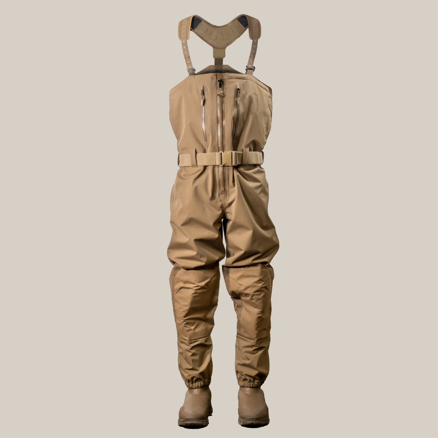 Zip Duck Hunting Waders - Otter Brown